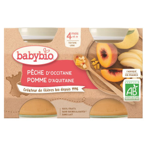 Babybio Fruits Pot Pêche...