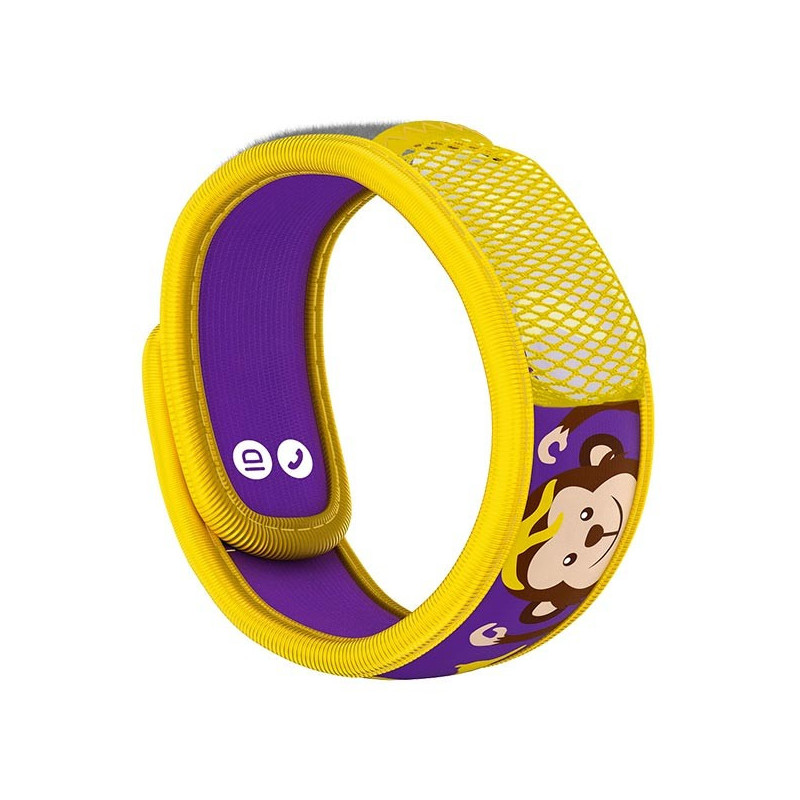 Parakito Kids Bracelet Anti-Moustiques Singe + 2 pastilles