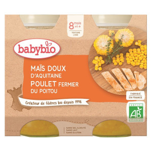 Babybio Repas Midi Pot Maïs...