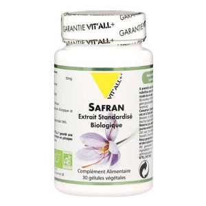 Vit'all+ Safran Bio 30mg 30...