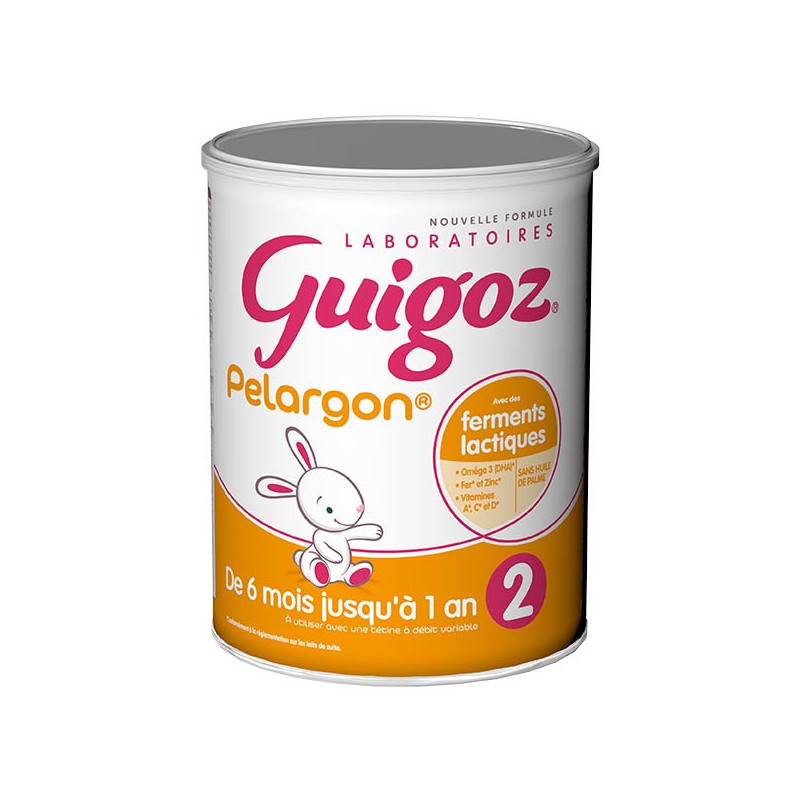 Guigoz Pelargon 2 Lait 6-12 Mois