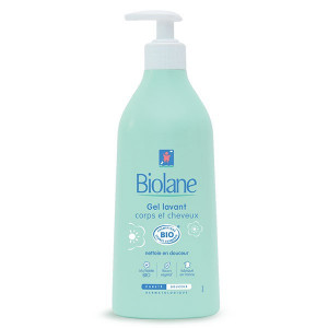 Biolane Expert gel lavant bio corps et cheveux - Bain de bébé