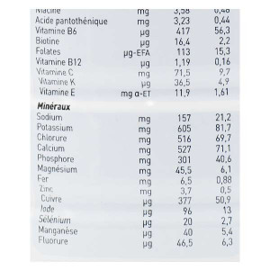 Capréa 2 au lait de chèvre 2ème âge Dès 6 mois jusqu'à 1 an 900gr Babybio  produit de remplacement du lait pour bébé