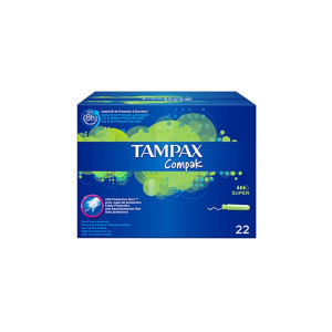 Tampax Compak Tampon Super x22