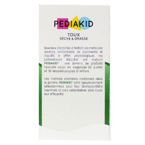 PEDIAKID® Toux Sèche & Grasse: Calme la toux et soulage l