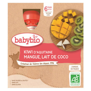 Babybio Fruits Gourde Kiwi...