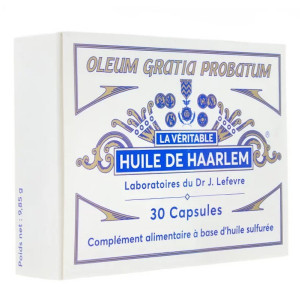 Haarlem Huile 30 Capsules