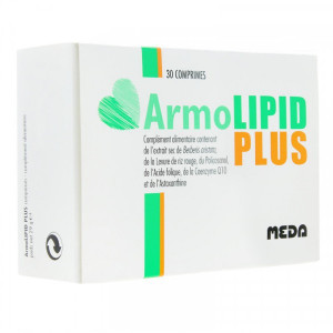 Armolipid Plus 30 comprimés