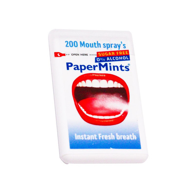 Paper Mints Instant Fresh Breath Spray Rafraîchisseur d'Haleine 12ml