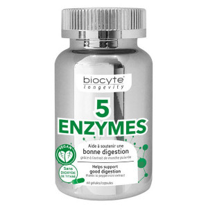 Biocyte 5 Enzymes Végan 60...