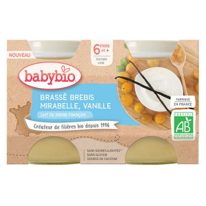 Babybio Desserts Lactés Pot...