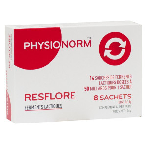Physionorm Resflore 8 Sachets