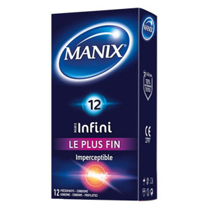 Manix Infini 12 préservatifs