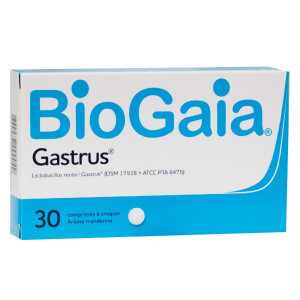 BioGaia Gastrus 30 comprimés