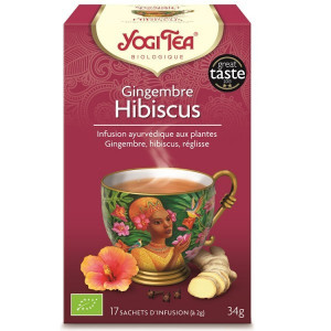 Yogi Tea Gingembre Hibiscus...
