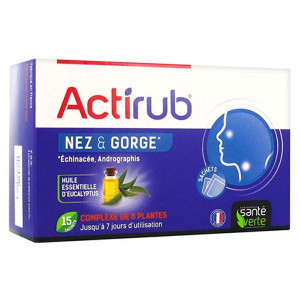 ActiRub Santé Verte 15 sachets