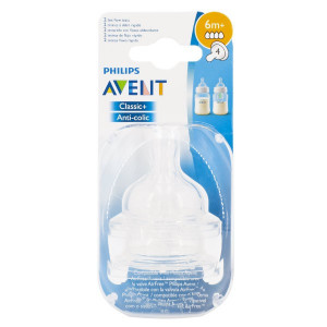 Avent tétine silicone débit...