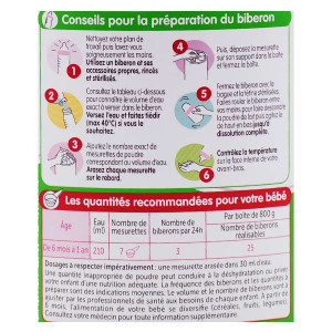 Guigoz bio 2 800g  Nouvelle Pharmacie Du Parc