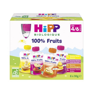 Hipp Bio 100% Fruits Gourde...