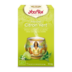 Yogi Tea Menthe Citron Vert...