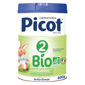 Picot Bio Lait 2ème Age 800g