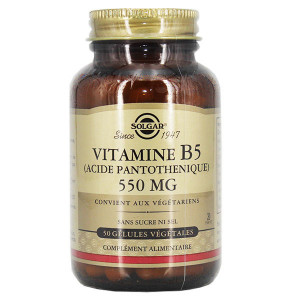 Acheter solgar vitamine b5