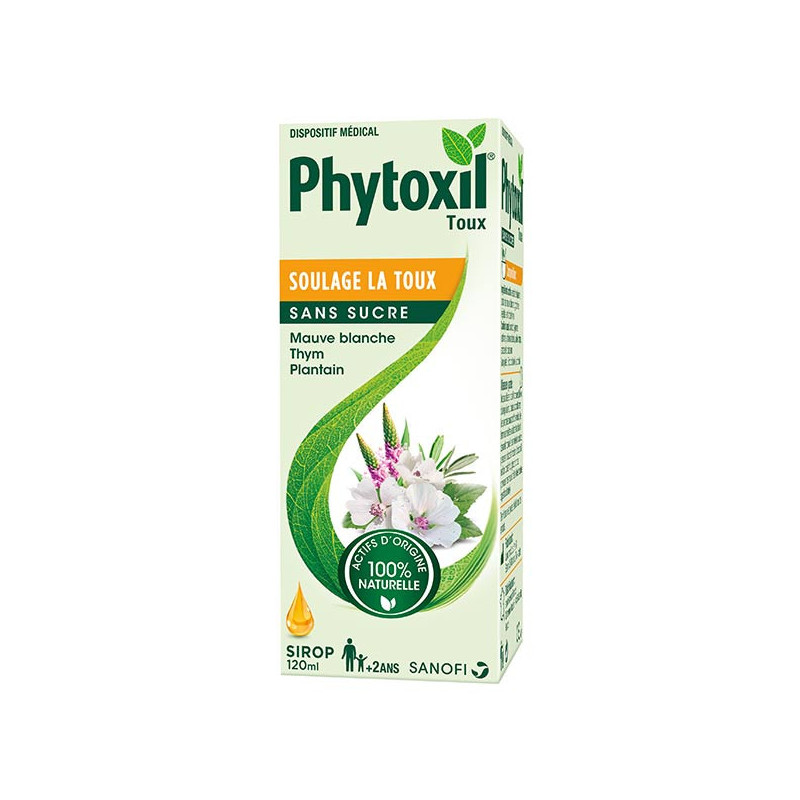 Phytoxil Toux Sèche et Grasse Sans Sucre 120ml