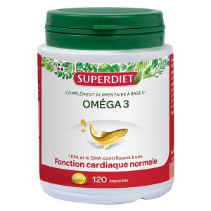 Superdiet Omega 3 120 capsules