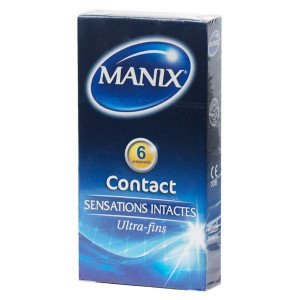 Manix Contact 6 préservatifs